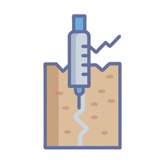  Stylish Icon Design for Crack Injection