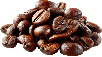 Coffee Beans close up: A close-up shot of roasted coffee beans showcasing their rich texture and aromatic appeal. These beans are a symbol of daily ritual and invigorating start