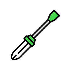 Green abstract geometric shapes on a black background.