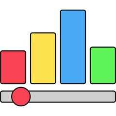 Volume Control single vector illustration icon