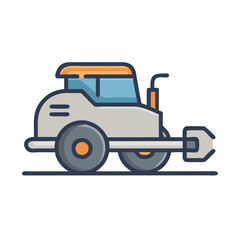  Curb Machine Icon for Construction Projects