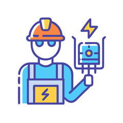  Stylish Electrician Icon for Work