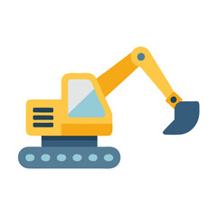  Stylish Excavator Icon for Construction Sites