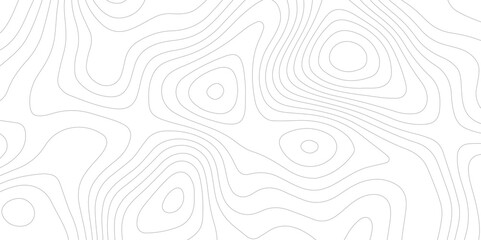 Abstract topography pattern lines sea map area space geometric strip grid line topo map technology modern design white background.	
