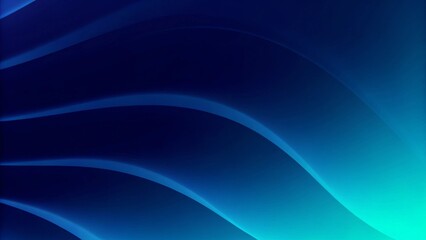 Abstract background glow curve lines on dark blue green background luxury copy space with elegant futuristic light waves, digital motion energy, modern gradient effect for design and decor