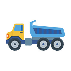  Heavy Duty Truck Icon for Construction Transport
