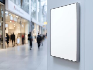 Minimalist stainless steel retail sign with seamless paneling, softbrushed texture, and contemporary sophistication