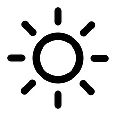 bright icon for illustration