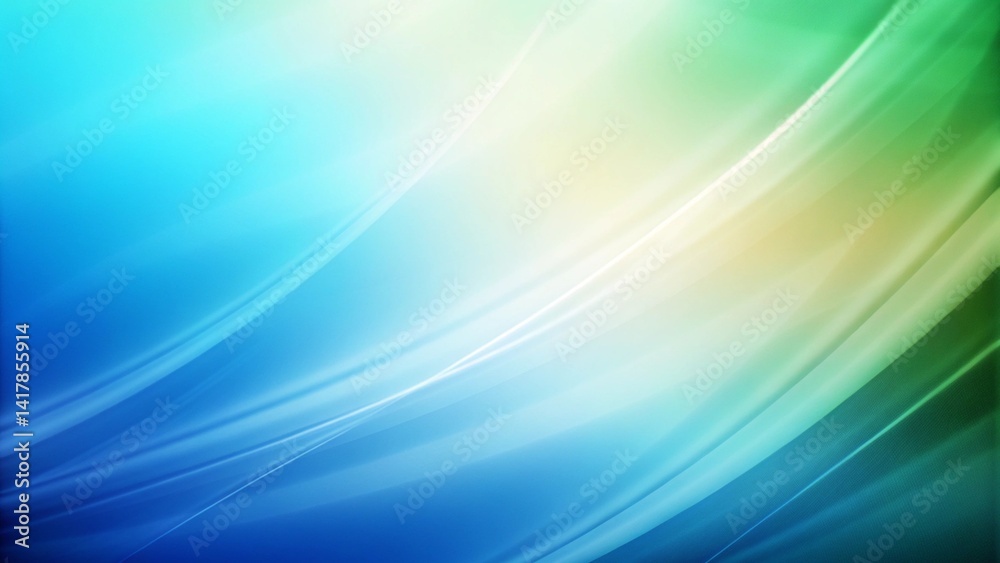 Poster abstract blue green background with smooth gradient colors and soft texture, abstract, blue, green, 