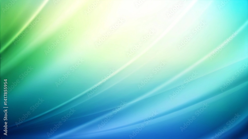 Poster abstract blue green background with smooth gradient colors and soft texture, abstract, blue, green, 