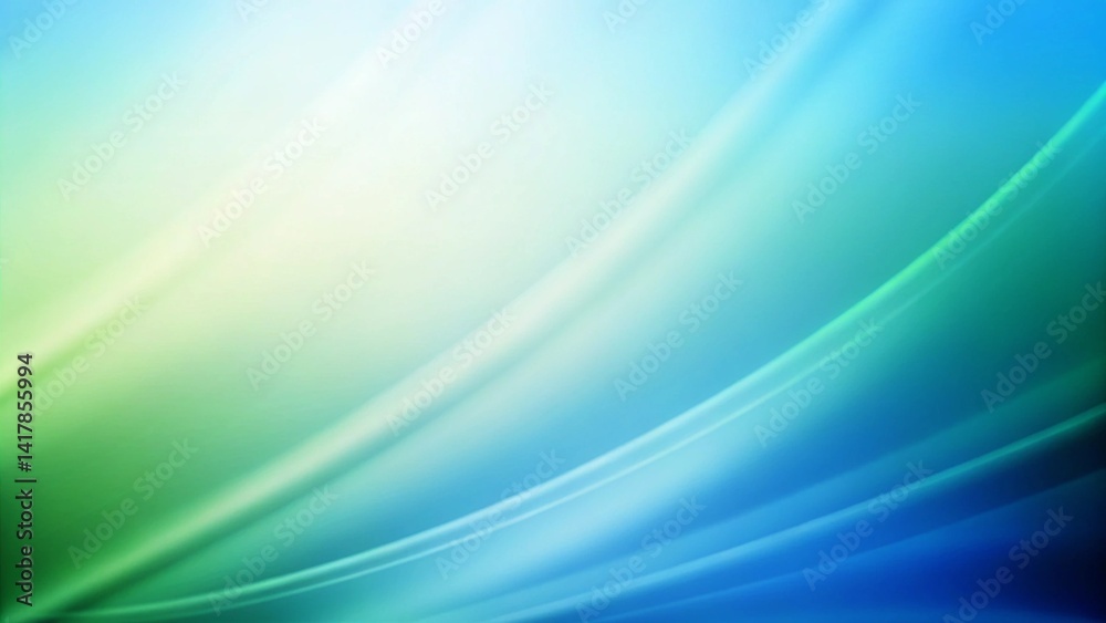 Poster abstract blue green background with smooth gradient colors and soft texture, abstract, blue, green, 