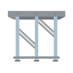  Distinctive metal framework icon for industrial design