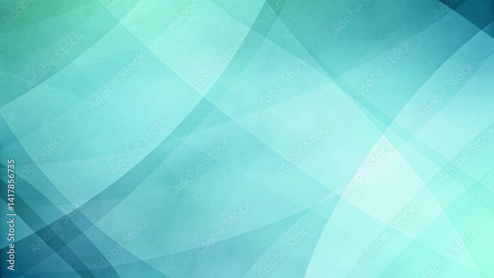 Leinwandbilder abstract blue green background, random textured rectangles squares and triangle shapes in geometric 