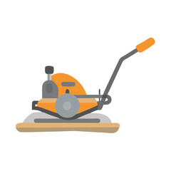  Modern power trowel icon design for construction