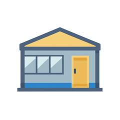  Quality prefabricated house icon for contemporary design