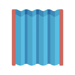  Modern roofing sheet icon design for construction alignment