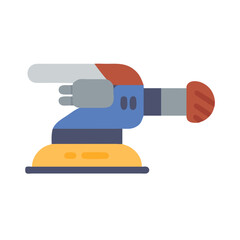  Distinctive sanding machine icon representation for various uses
