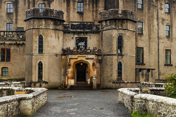 Dunvegan Castle overlooks the Isle of Skye&rsquo;s coast, surrounded by manicured gardens, exotic plants and a small harbor. Historic interiors reveal centuries of heritage in a stunning natural setting.