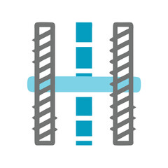  Quality structural reinforcement icon for construction
