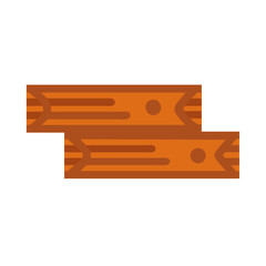  Timber Beam Icon Representing Structural Design