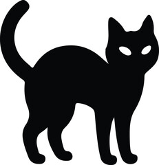 black cat silhouette