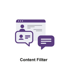Content filler icon for messaging platforms and UI mockups