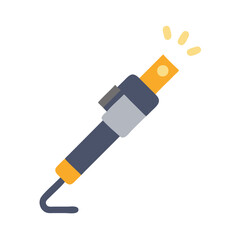  Dynamic Welding Torch Icon Illustration