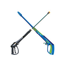 Pressure Washing logo, Power washing gun, Spray Gun icon, 