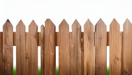 Fototapeta premium wooden fence isolated