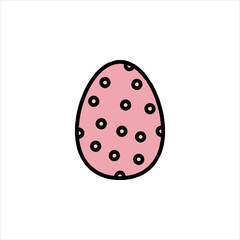 red easter egg