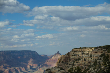 View from the South Rim at Grand Canyon National Park, Arizona