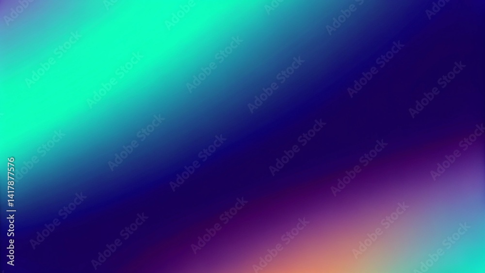 Aufkleber gradient red yellow orange green blue pink blur abstract background, smooth vibrant multicolor wallp