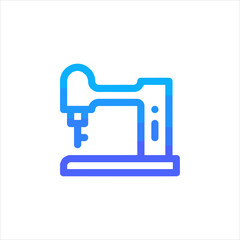 retro sewing machine