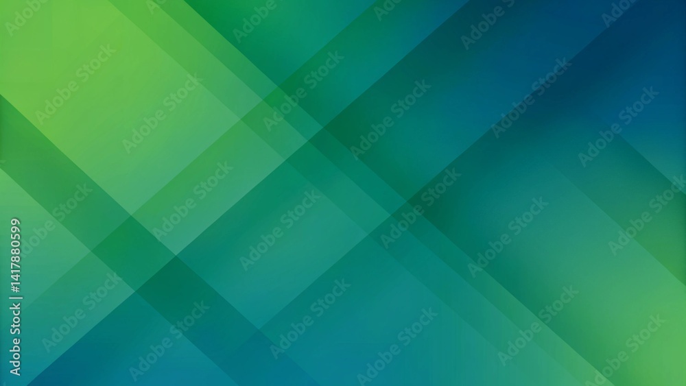 Aufkleber green abstract geometric scratches background lines, modern digital texture pattern design with futu