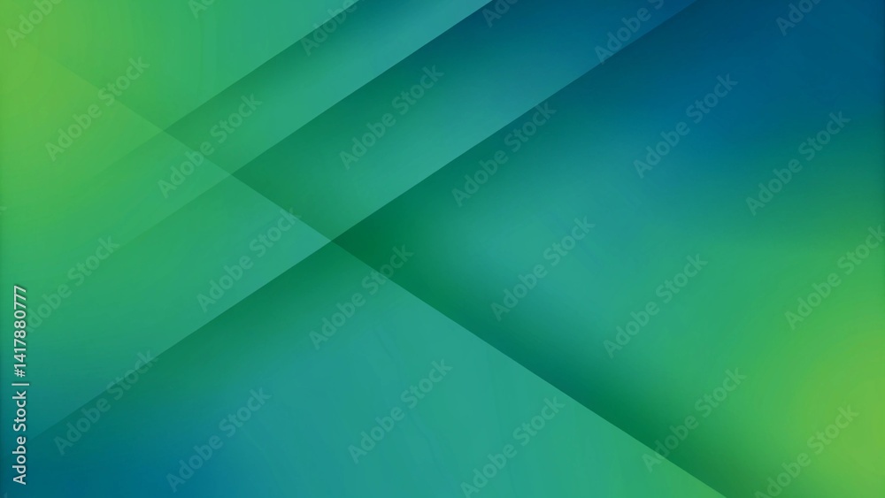Aufkleber Green abstract geometric scratches background lines, modern digital texture pattern design with futuristic elements in motion, ideal for tech themes, wallpapers, and creative projects