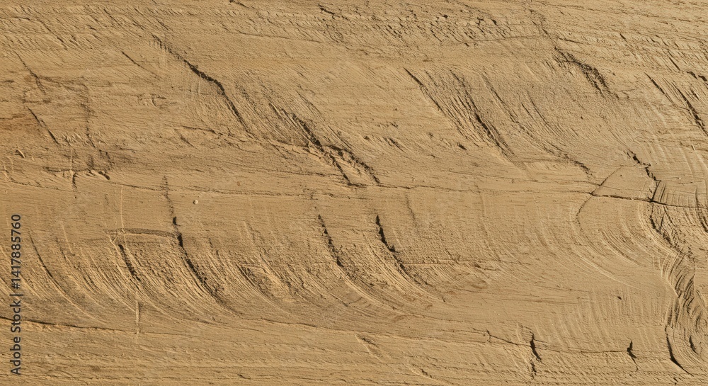 Poster close up of textured wooden surface with detailed grain pattern