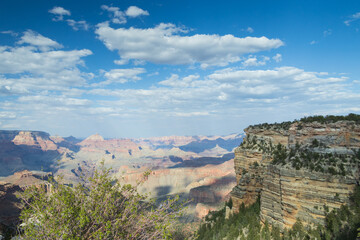 View from the South Rim at Grand Canyon National Park, Arizona