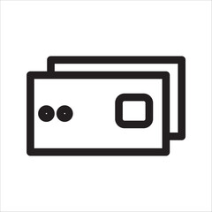 cartoon icon with white background