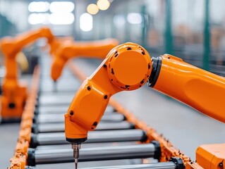 Industrial robotics equipped with AIdriven predictive maintenance for seamless production automation