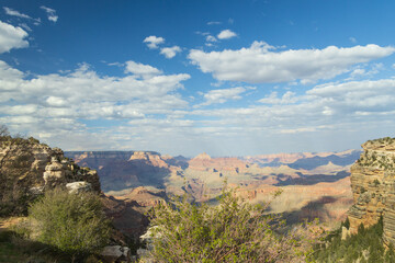 View from the South Rim at Grand Canyon National Park, Arizona