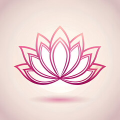 lotus flower vector illustration