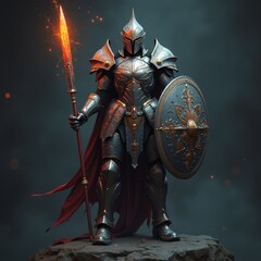 Armored Shield Warrior