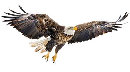 Detailed Isolated Image of White Tailed Eagle Haliaeetus Albicilla for Professional Use