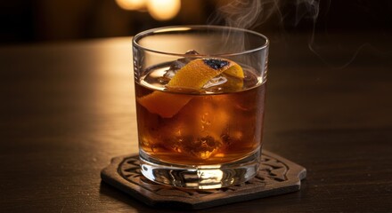 Old Fashioned Cocktail Photo