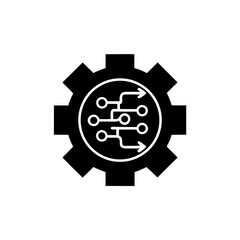 creative details Database sync Vector Illustration