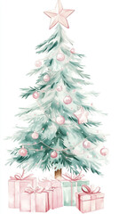 christmas tree with
]