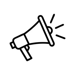 Megaphone for Sale Announcement Icon Design