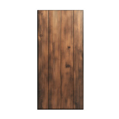 A Wooden Signboard Isolated O... on a transparent background