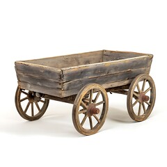 Antique Wooden Farm Cart. (1)