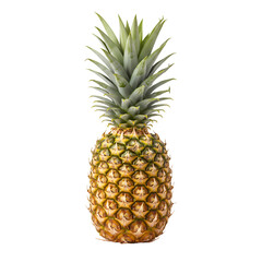 Fototapeta premium Pineapple: A Tropical Fruit with Transparent Background